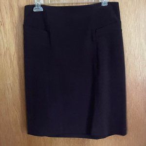 Two skirts in brown and black size 8 petite